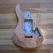 Sanded body