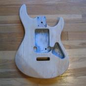 Stripped and sanded